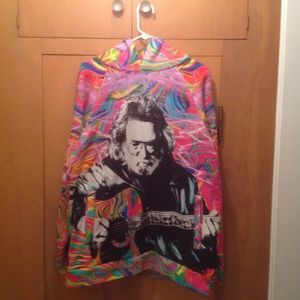 Teddy Fresh Jerry Garcia colorful hoodie